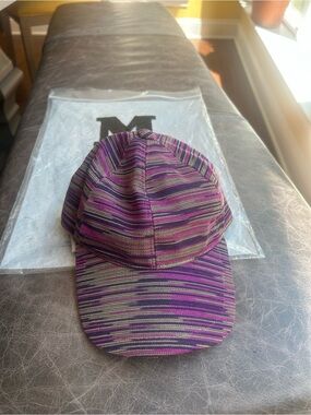 Missoni Purple & Olive Baseball Cap